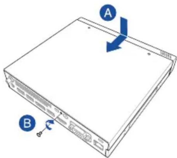 A B