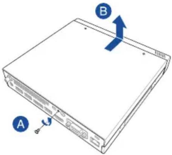 A B