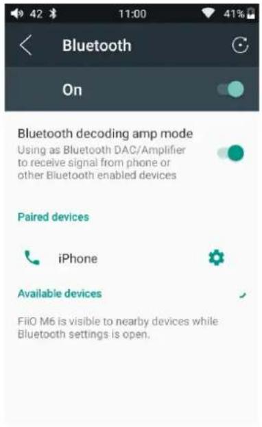 FiiO M6 - Bluetooth receiver - 3