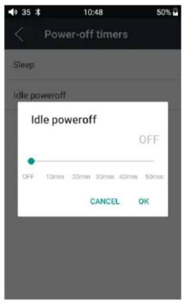 FiiO M6 - Power-off Timer - 3