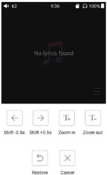 FiiO M6 - Gesture operations - 4