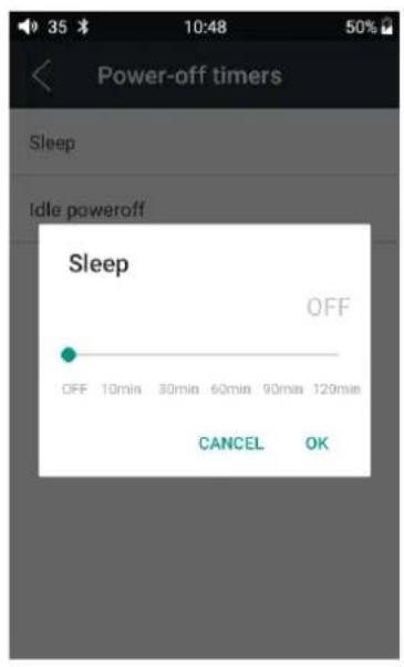FiiO M6 - Power-off Timer - 2