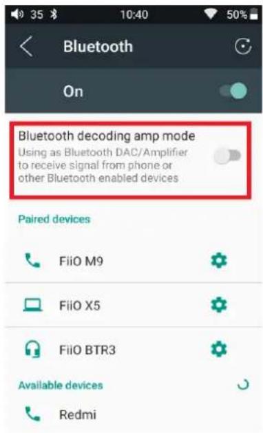 FiiO M6 - Bluetooth receiver - 1