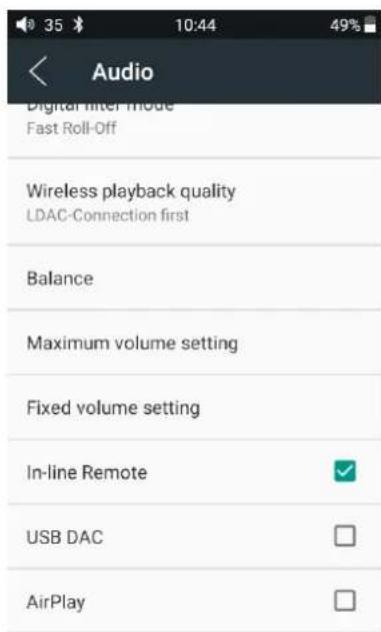 FiiO M6 - In-line remote - 2