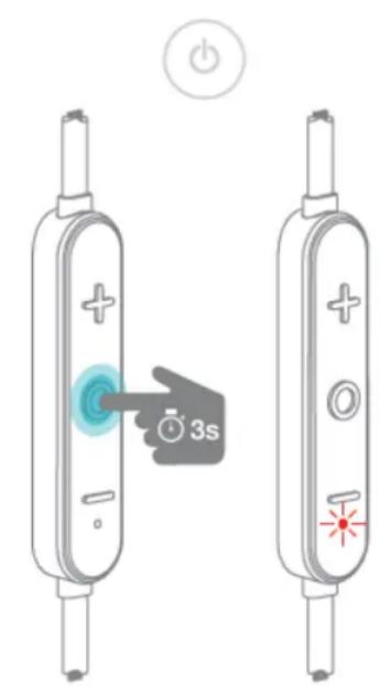NuForce BE Sport3 - Power On/Power Off - 2