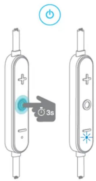NuForce BE Sport3 - Power On/Power Off - 1