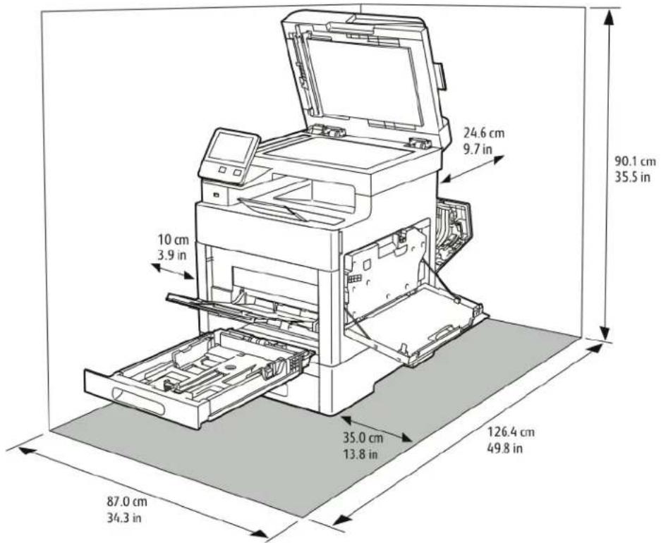 XEROX WorkCentre 6515 - Clleeaarraannccee RReeqquirreemmeennttss - 2