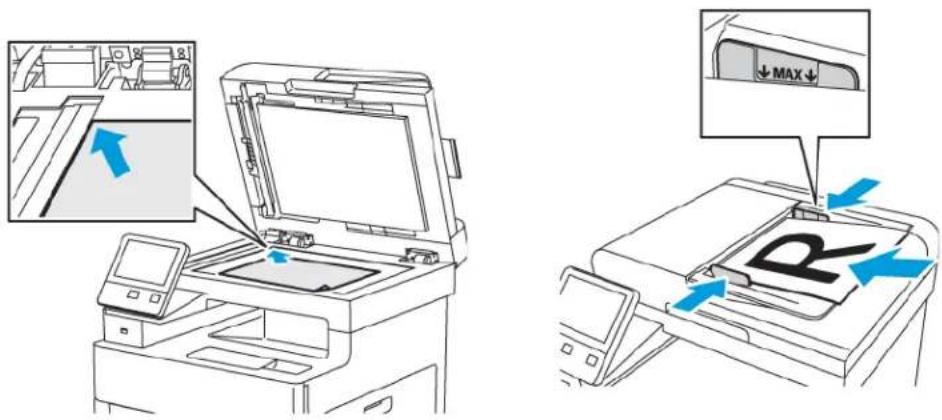 XEROX WorkCentre 6515 - Loading Documents for Scanning - 1