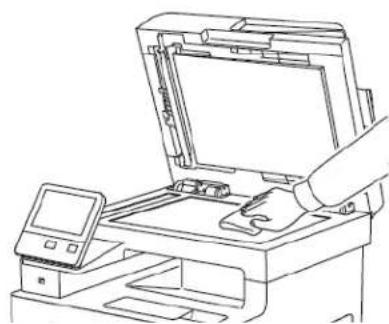 XEROX WorkCentre 6515 - CClleeaanniinngg tthhee SScaannneerr - 4