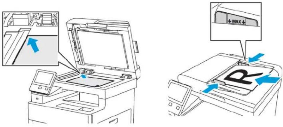 XEROX WorkCentre 6515 - Loading Documents for Faxing - 1