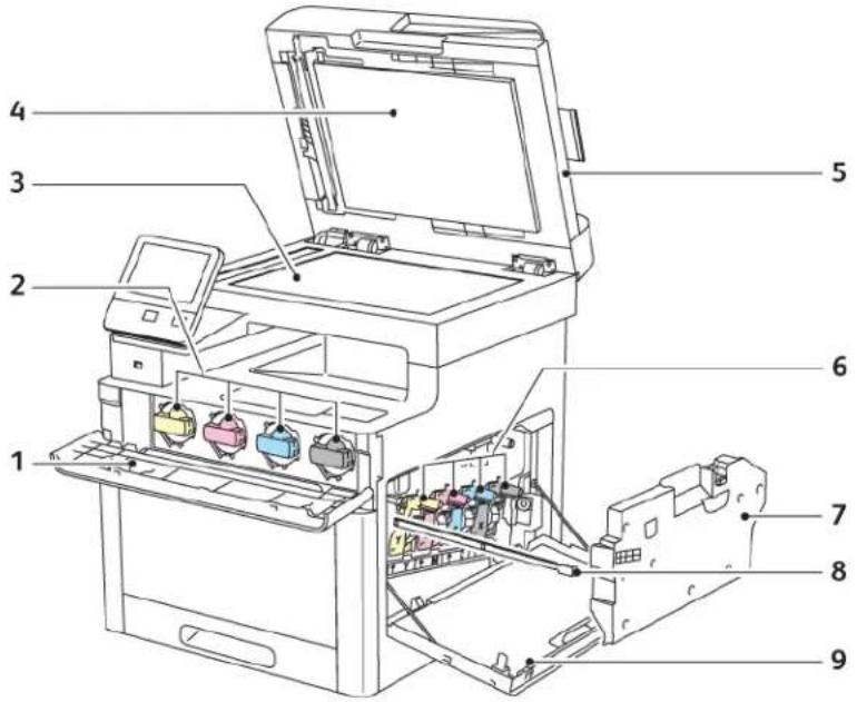 XEROX WorkCentre 6515 - FFrroonntt VViieeww - 2