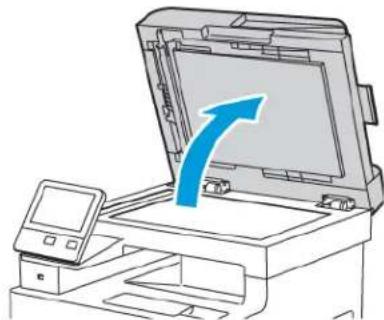 XEROX WorkCentre 6515 - Clearing Paper Jams from the Duplex Automatic Document Feeder - 2