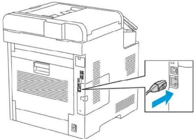 XEROX WorkCentre 6515 - RReemmoovviinngg tthhee WWiirreelleessss NNeettwwoorkk AAddaaptteerr - 9