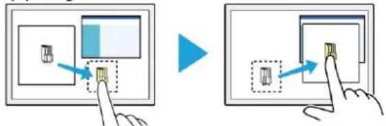 PANASONIC Toughbook CF-33 - Drag and drop operations - 1