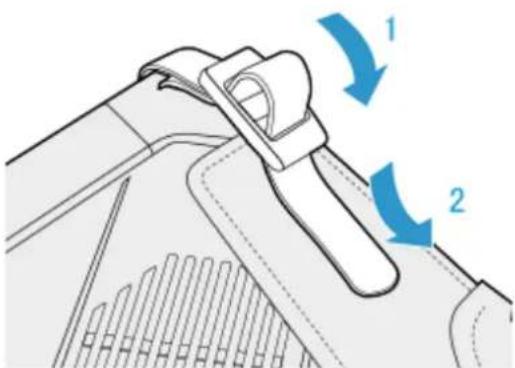 PANASONIC Toughbook CF-33 - Attaching the Rotate Hand Strap - 2