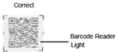 Correct Barcode Reader Light