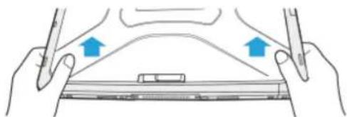 PANASONIC Toughbook CF-33 - Open the battery cover. - 3