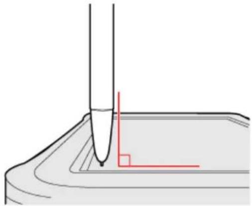 PANASONIC Toughbook CF-33 - Using the digitizer pen - 1