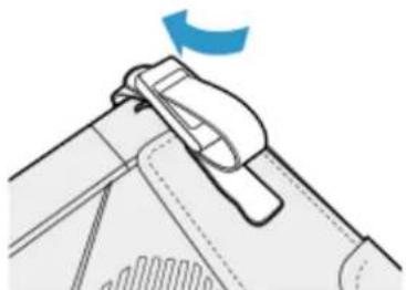 PANASONIC Toughbook CF-33 - Attaching the Rotate Hand Strap - 3