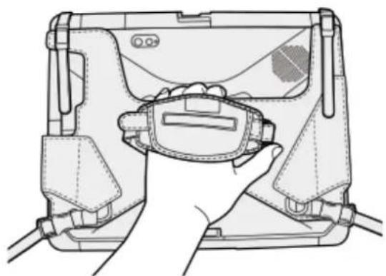 PANASONIC Toughbook CF-33 - Using the Rotate Hand Strap - 1