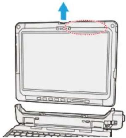 PANASONIC Toughbook CF-33 - CAUTION - 1