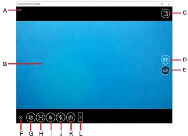 Intersonic IC Camera Utility A B C D E F G H I J K L
