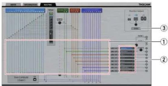 TASCAM Reactor Setpoint ③ ① ② Sound Compulse [0.0V]
