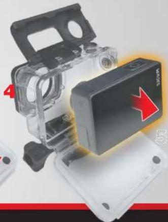 SJCAM SJ8 Pro - REMOVING THE CAMERA FROM THE WATERPROOF HOUSING - 5