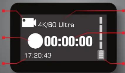SJCAM SJ8 Pro - Current Time - 1