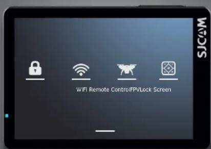 SJCAM SJ8 Pro - Toggles Screen - 1