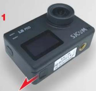 SJCAM SJ8 Pro - REPLACING THE SJ8 PLUS BATTERY - 1