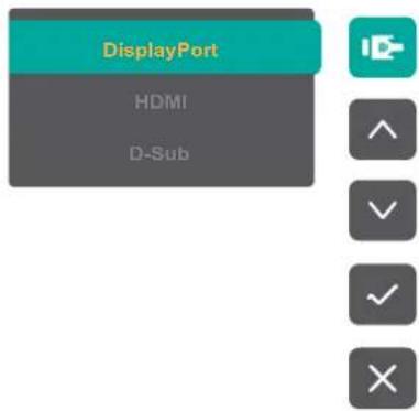 DisplayPort HDMI D-Sub