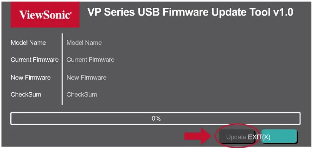 VIEWSONIC VP2458 - Aktualizace firmwaru - 3