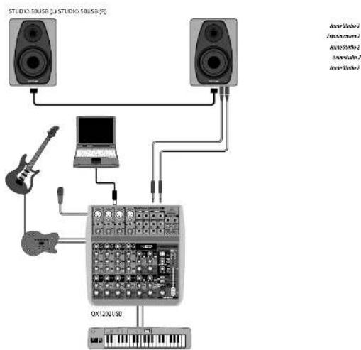 BEHRINGER Studio 50USB - BESCHRÄNKTE GARANTIE - 2