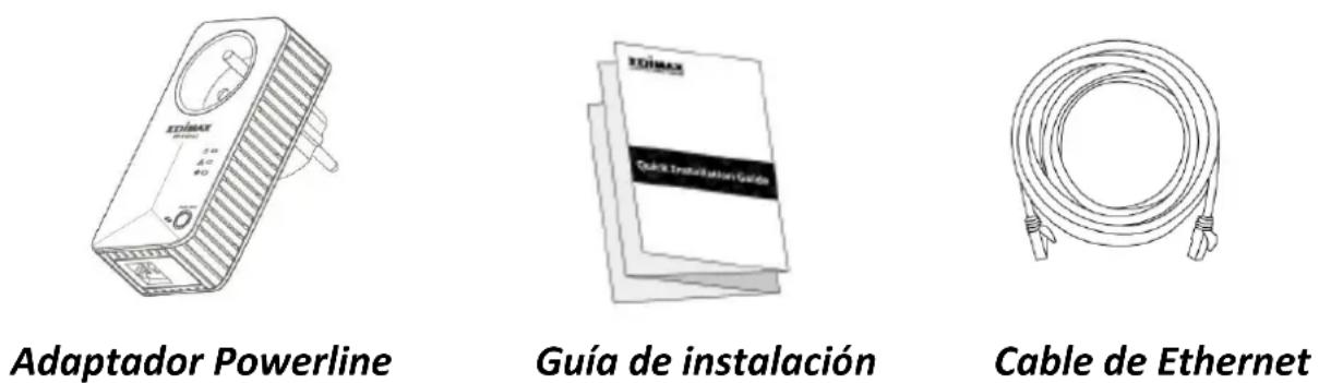 Edimax HP-6101ACK - I-1. Contenido de la caja - 1