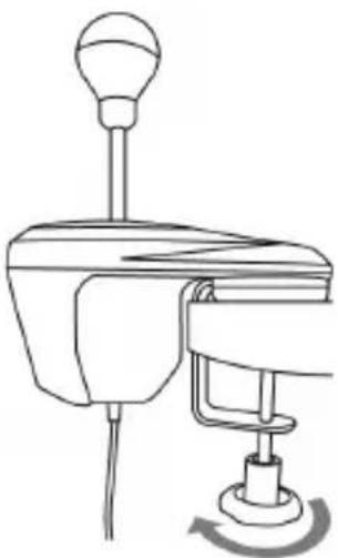 THRUSTMASTER TH8A Add-On Shifter - Mounting the shifter on a table or desk - 2