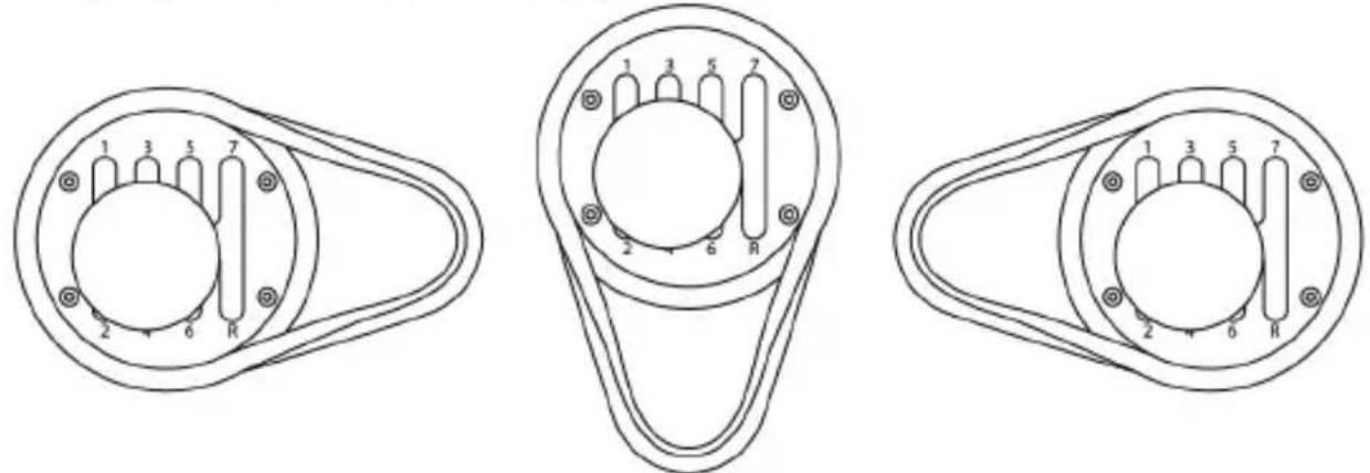 THRUSTMASTER TH8A Add-On Shifter - VİTES TABLASINI KONUMLANDIRIP DÖNDÜRMEK (360° AYARLAMA AÇISI) - 2