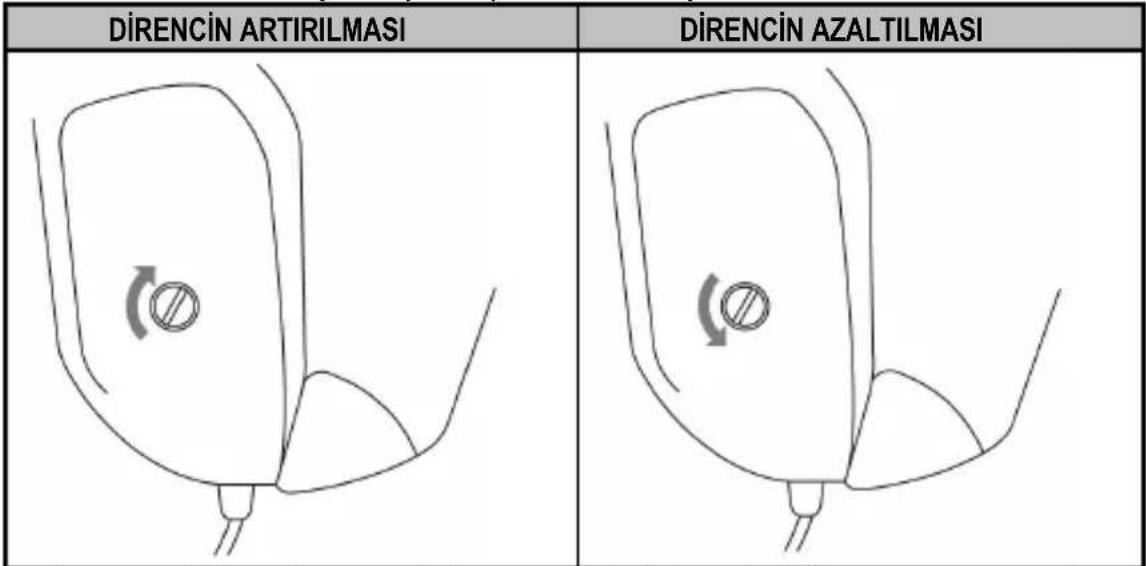 THRUSTMASTER TH8A Add-On Shifter - VİTES DİRENCİNİN AYARLANMASI - 2