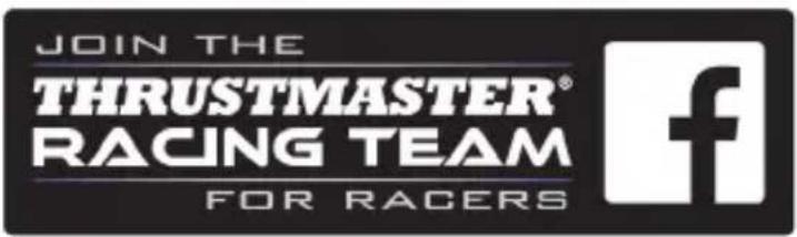 JOIN THE THRUSTMASTER® RACING TEAM FOR RACERS