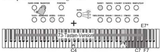 RANDI SONB TRANSFER FUNCTION TOMO1 RANONE AVERO CHEDU RANK VRS/SYDRA ORGAN 1 ORGAN 2 STRONG CHOR E7* 73-Tasten-Version C4 F6 C7 F7