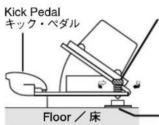 Kick Pedal キック・ペダル Floor / 床