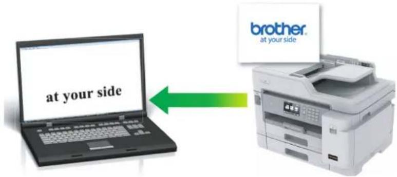 BROTHER MFC-J5945DW - Skenování do upravitelného textového souboru (OCR) pomocí aplikace ControlCenter4 v pokročilém režimu (Windows) - 1