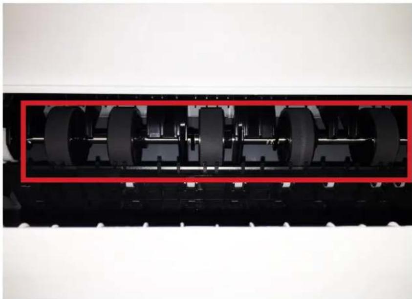 FUJIFILM Smartlab Frontier-S DX100 - Cleaning the feed rollers (Rear Cover) - 2