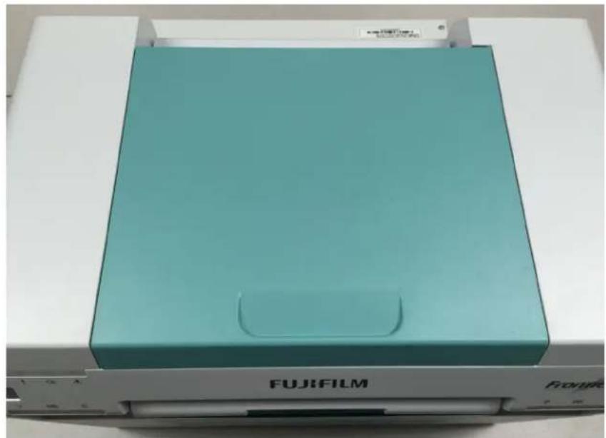 FUJIFILM Smartlab Frontier-S DX100 - Cleaning ink from upper paper guide rollers - 1