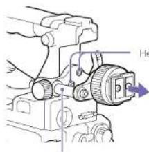 SONY PXW-X400 - Attaching the BKW-401 Viewfinder Rotation Bracket - 2