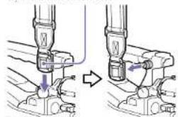 SONY PXW-X400 - Attaching the Shoulder Strap - 2