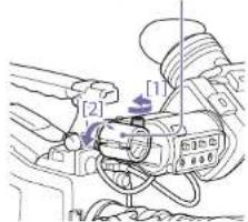SONY PXW-X400 - Connecting a Microphone to the MIC IN Connector - 1