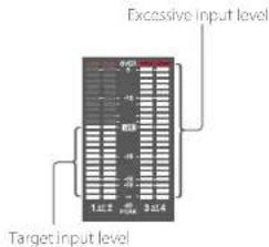 SONY PXW-X400 - Target Audio Level for Manual Adjustment - 1