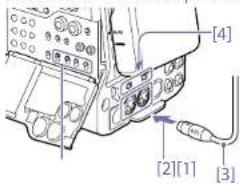 SONY PXW-X400 - XLR connection automatic detect function - 1