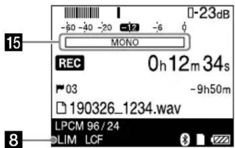 15 MONO REC 0h 12m 34s 03 -9h50m 190326_1234.wav LPCM 96/24 8 LIM LCF